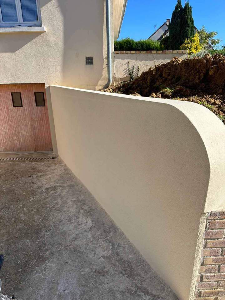 Rénovation muret La Ferté-Gaucher