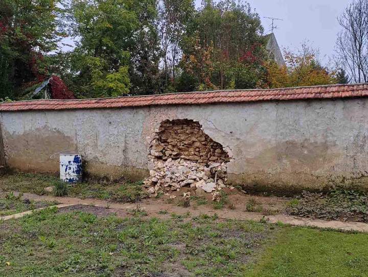 Réhabilitation mur La Ferté-Gaucher