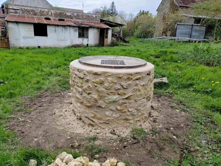 Travaux de rénovation puit La Ferté-Gaucher